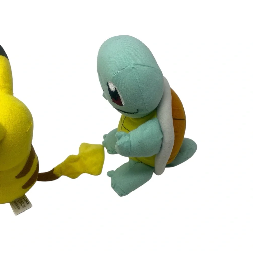 Pokemon Pikachu & Squirtle‎ Plushies